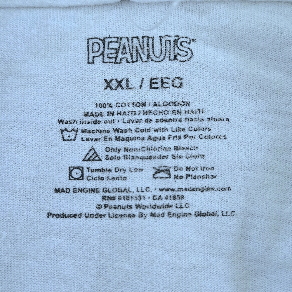 Peanuts🥜 Snoopy🐕 "Have a nice day" Graphic Tee👕 - NWOT - Picture 5 of 12